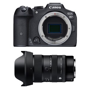 Canon eos r7 + objectif sigma 17-40mm f1.8 dc art