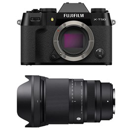 Fujifilm x-t50 noir + objectif sigma 17-40mm f1.8 dc art