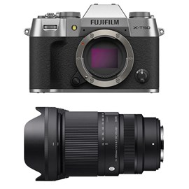 Fujifilm x-t50 silver + objectif sigma 17-40mm f1.8 dc art