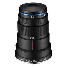Laowa objectif 25mm f2.8 2.5-5x ultra macro compatible avec nikon z