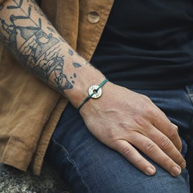 Bracelet cordon forêt - le randonneur