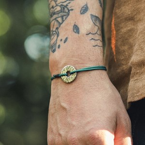 Bracelet cordon forêt - le randonneur