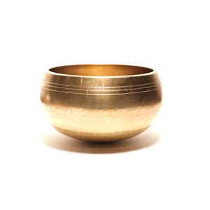 Bol chantant martelé 14cm - bol chantant fait main