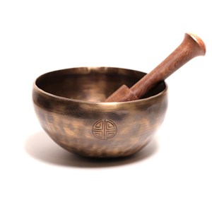 Bol chantant moon design 13cm fait main