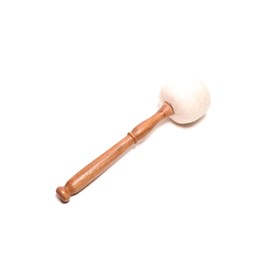 Maillet feutre pour bol chantant