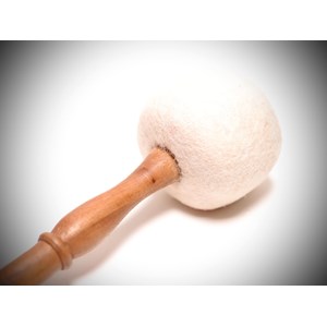 Maillet feutre pour bol chantant