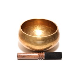 Bol chantant martelé main 16cm