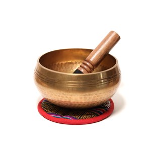 Bol chantant martelé main 16cm