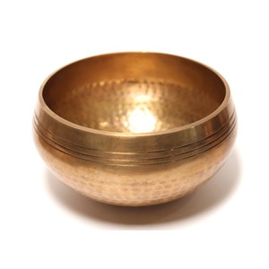 Bol chantant martelé main 16cm