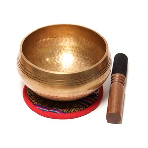 Bol chantant martelé main 16cm