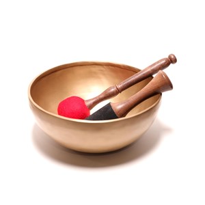 Bol chantant soft design 23cm fait main