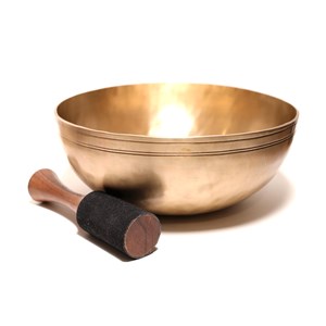 Bol chantant de massage 26cm fait main