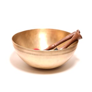 Bol chantant de massage 27cm fait main