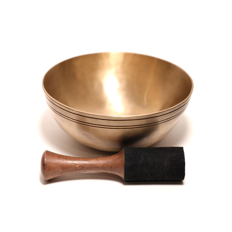 Bol chantant de massage 21cm fait main