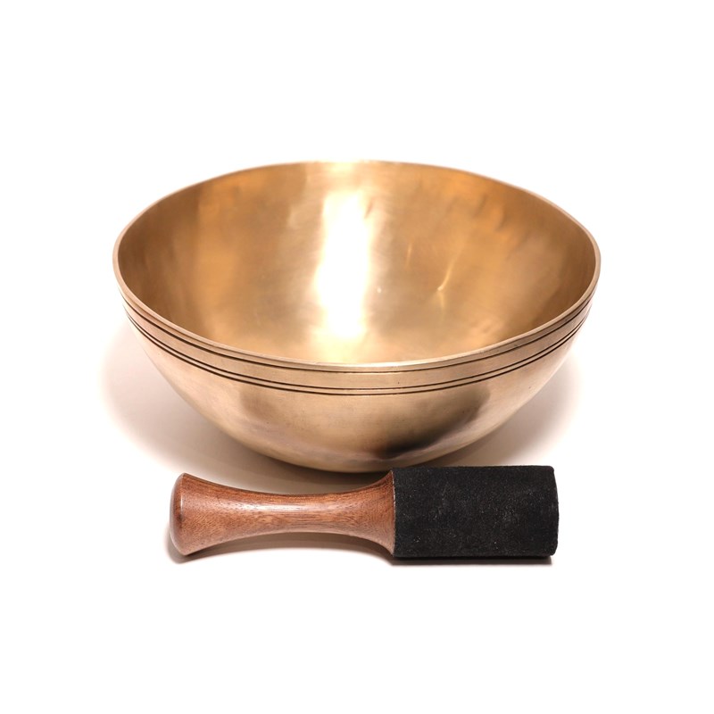 Bol chantant de massage 25cm fait main