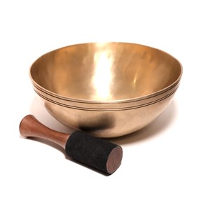 Bol chantant de massage 25cm fait main