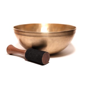 Bol chantant de massage 25cm fait main