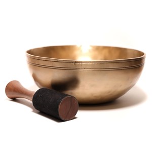 Bol chantant de massage 24cm fait main