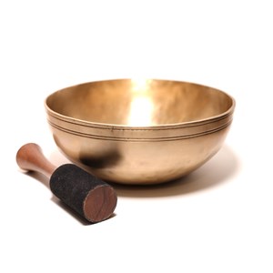 Bol chantant de massage 24cm fait main