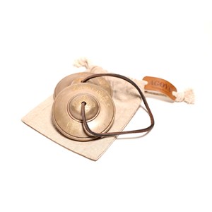Tingshas tibétaines de méditation 7,5cm