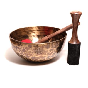 Bol chantant moon design 20cm fait main