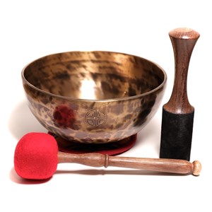 Bol chantant moon design 20cm fait main