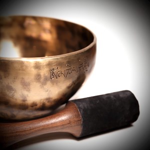 Bol chantant moon design 19cm fait main