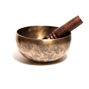 Bol chantant moon design 15cm fait main