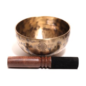 Bol chantant moon design 14cm fait main