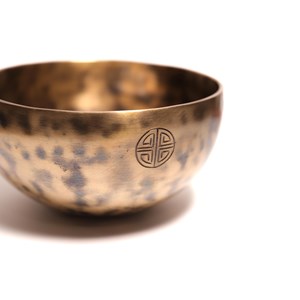 Bol chantant moon design 14cm fait main