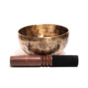 Bol chantant moon design 14cm fait main