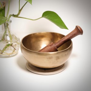 Bol chantant soft design 13cm fait main