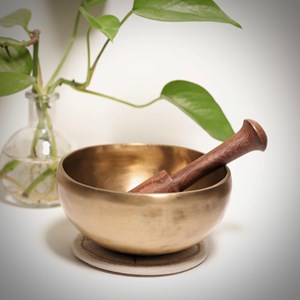 Bol chantant soft design 13cm fait main