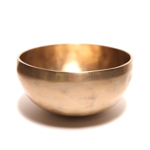 Bol chantant soft design 14cm fait main