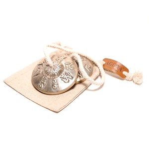 Tingshas tibétaines de méditation 7,5cm