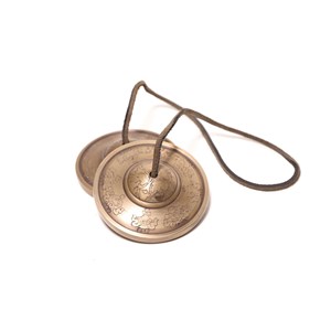 Tingshas tibétaines de méditation 7,5cm