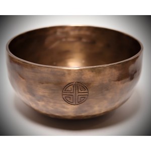 Bol chantant moon design 18cm fait main