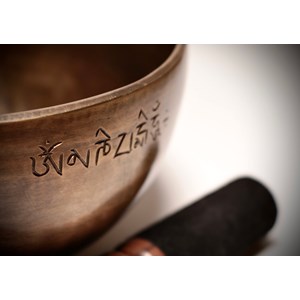 Bol chantant moon design 16cm fait main