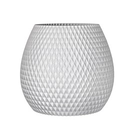 Pot de fleurs blanc intérieur-extérieur 50l