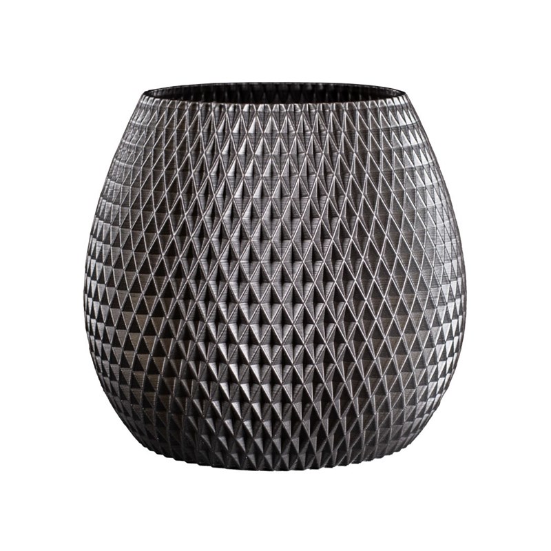 Pot de fleurs anthracite intérieur-extérieur 50l