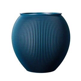 Pot de fleur bleu design 50l