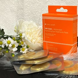 Patchs yeux or 24k antioxydant