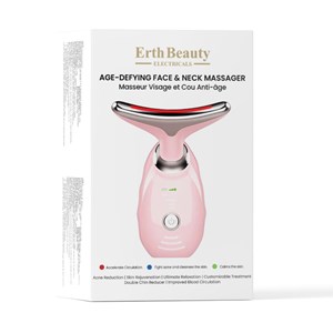Masseur anti-âge visage et cou rose