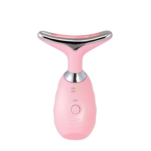 Masseur anti-âge visage et cou rose