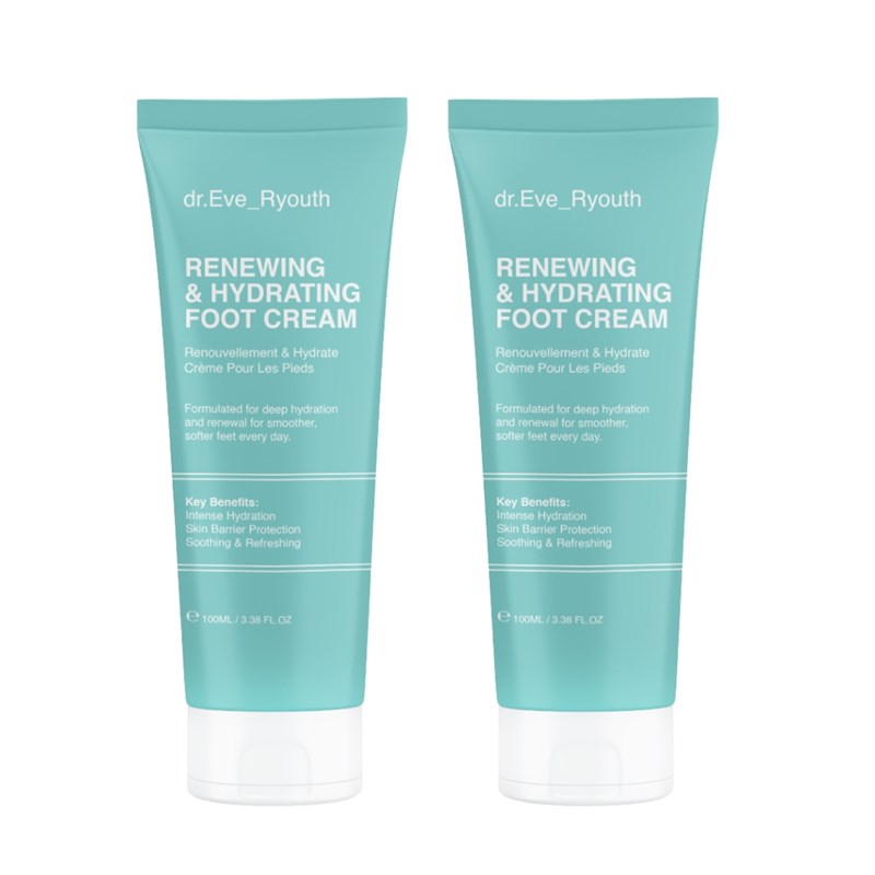 Duo de crèmes pour les pieds