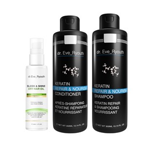 Ensemble de shampoing et d'après-shampoing