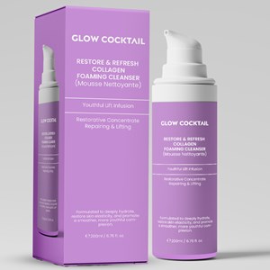 Nettoyant rafraîchissant au collagène