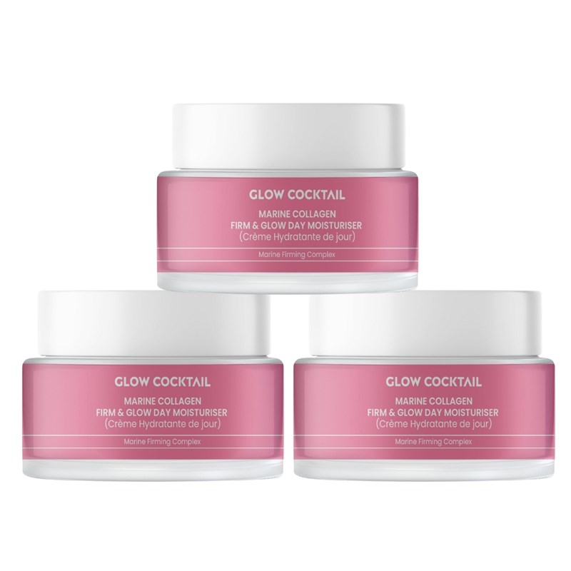 Erth Skin London - Trio de crèmes de jour collagen glow
