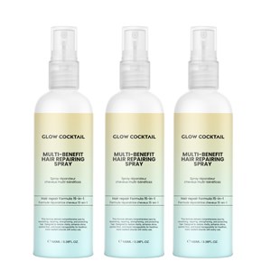 Trio de sprays réparateurs pour cheveux