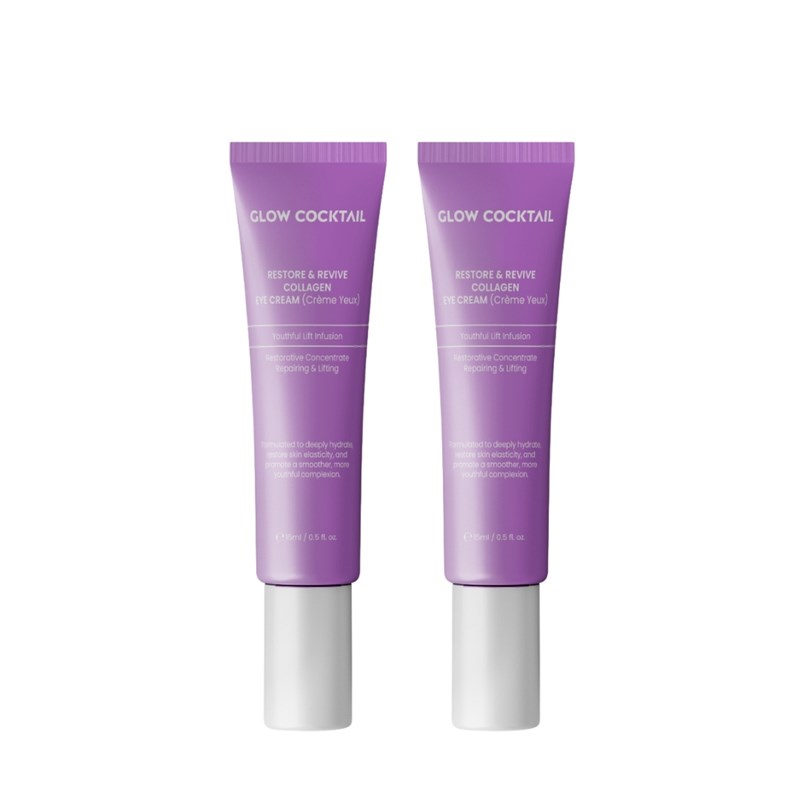 Erth Skin London - Duo de crèmes contour des yeux au collagène